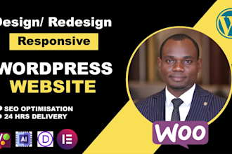 build a wordpress website fit for your business plus hosting