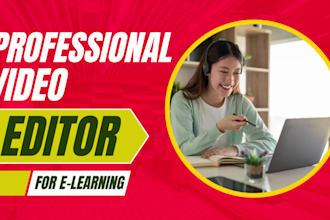 do elearning videos editing
