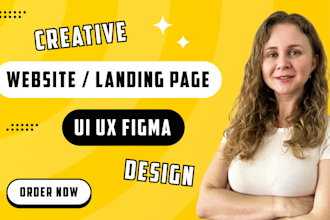 do figma website design, website ui ux design, website ui, figma landing page
