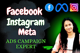set up and manage facebook instagram meta ads campaign professionally
