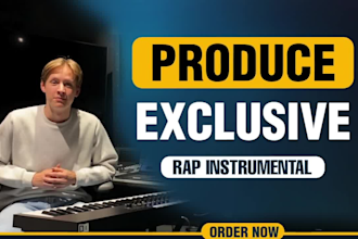 produce a professional exclusive rap beat