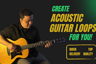 create awesome acoustic guitar loops for your