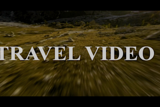 edit cinematic travel vlogs for youtube professionally