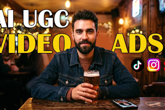 create professional ai ugc video ads, ai ads, tiktok ai ugc ads
