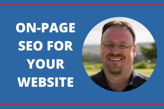 provide on page SEO for your website content