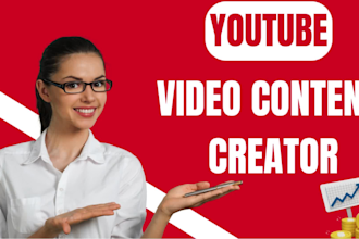 be your youtube video content creator