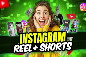 edit instagram motivational reels, tiktok, youtube shorts and instagram reels