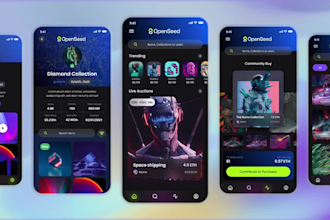 design mobile app UI mockup