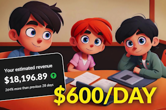 do income generator 2d 3d animation for kids  learning video animation for kids