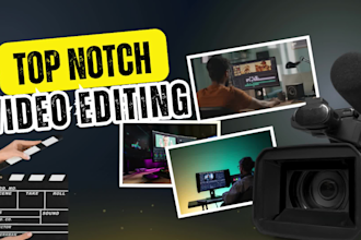 professionally edit your cinematic video showreel and trailer