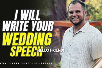 write your epic groom wedding speech