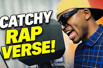 be your male rapper and rap vocalist for hiphop or rap song