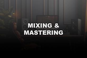 mix and master your song as artist and sound engineer