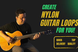 create awesome nylon guitar loops for your beat
