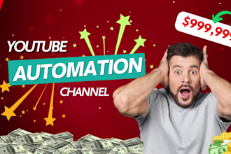 do top 10, faceless, cash cow videos and youtube automation channel setup