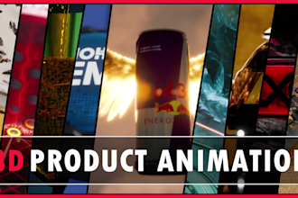 create high quality 3d animation for your brand or product