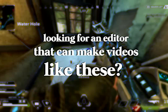 edit and create a funny high quality gaming video for you