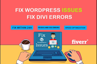 fix wordpress issues elementor issues divi theme errors