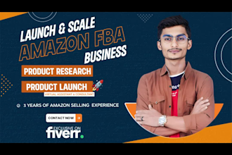 do amazon fba product research and amazon private label launch with amazon ppc