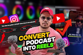 repurpose your podcast into tiktok, ig reels and yt shorts