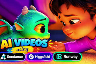 create realistic ai videos using seedance, higgsfield and runway