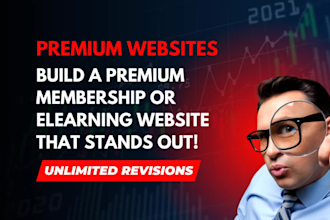 build a top tier learndash lms buddyboss or membership learning website and SEO
