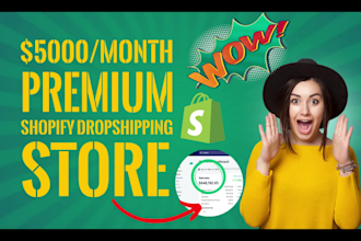 build a passive income shopify dropshipping store