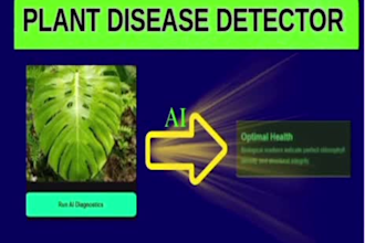 develop ai for plant disease detector with website