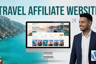 build wordpress travel affiliate website with booking integration