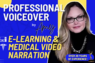 craft engaging elearning voice over medical narration that is easy to understand
