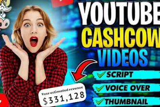 create automated cash cow youtube  videos quickly