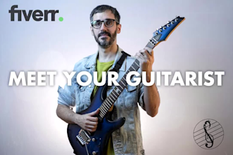 record rock, pop, lead and rhythm guitar tracks for you