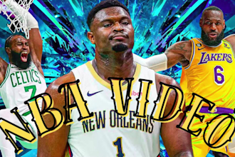 professional edit nba basketball video for youtube channels