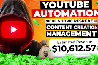 setup youtube automation channel, create cash cow videos, top 10 faceless videos