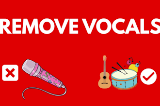 remove vocals or instruments flawlessly