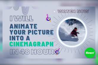 animate your image into a cinemagraph motion
