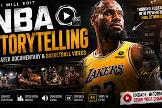 edit nba basketball highlight and video for youtube short
