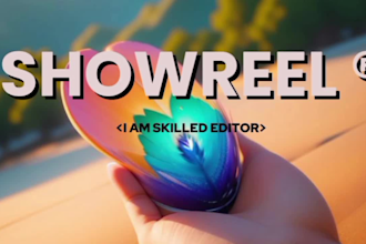 create amazing showreels, director reels sizzle demo reels, speaker highlights