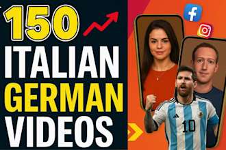 do italian,german motivational videos, reels,youtube shorts
