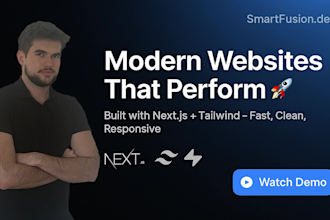 launch your brand fast with a clean nextjs business website