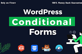 create wordpress conditional multi step contact gravity fluent forms