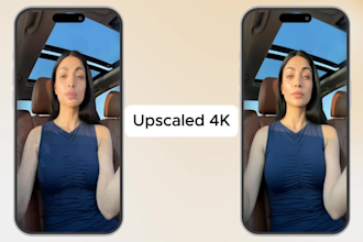 enhance, upscale and restore your video to 4k ai quality