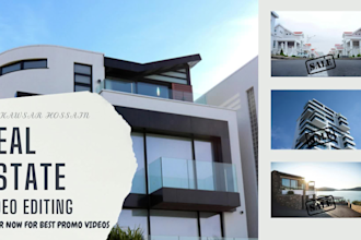 do edit your real estate video
