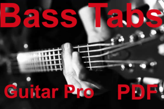 make professional bass tabs for any song