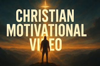 create viral christian motivational videos, church video for youtube