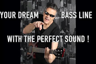 record your dream bass line, with the perfect sound