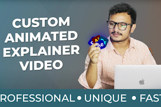 create 2d animated explainer video using after effects
