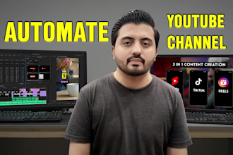 create youtube shorts channel with 100 short videos