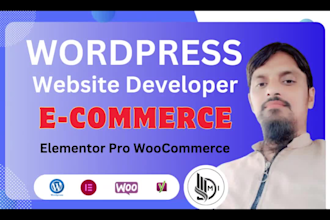 develop wordpress elementor ecommerce restaurant websites