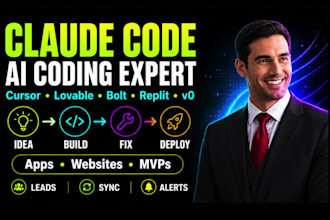 your claude code, vibe coding, cursor, bolt, replit expert